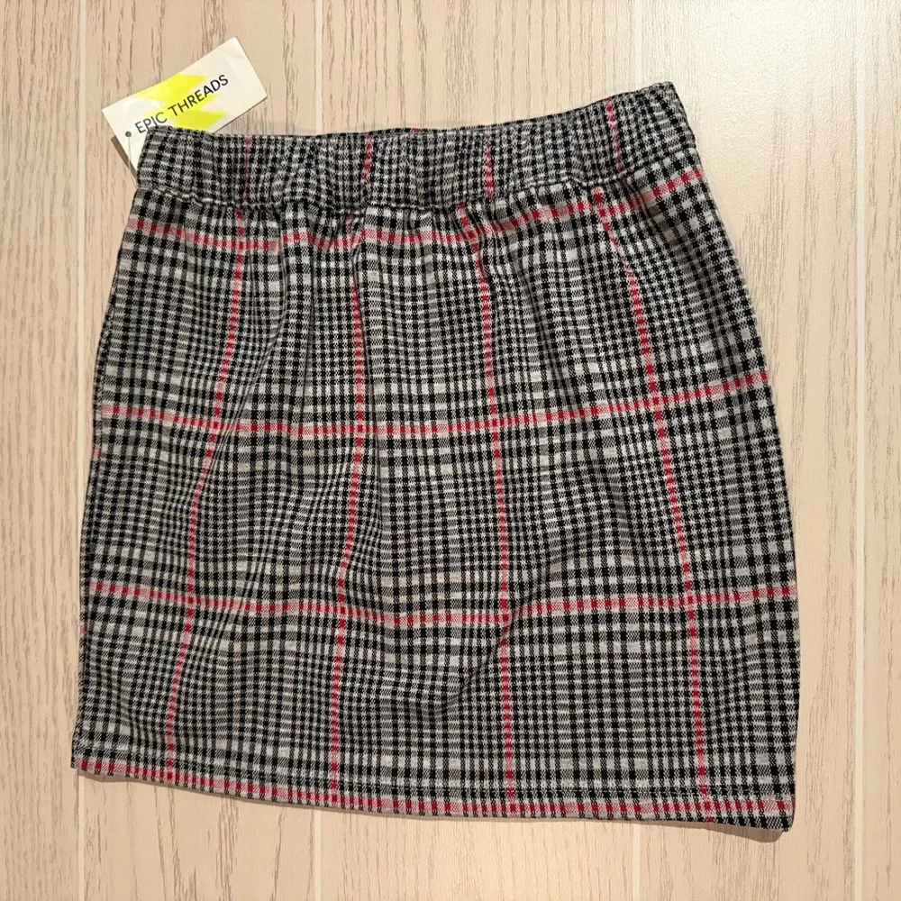 Epic Threads Preppy‎ Plaid Blazer Skirt Set Girls Size Small 7-8 NEW
